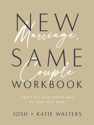 cover image of New Marriage, Same Couple Workbook